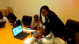 African girls can code initiative Control objects with SMS [upl. by Zoie]