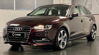 Audi A3 18 TFSI Sport In Shiraz Red With Bang amp Olufsen [upl. by Edda]