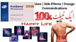 feldene 20 mg tablet uses in urdu  piroxicam 20mg  feldene capsule uses in urdu  piroxicam tab [upl. by Alexio251]