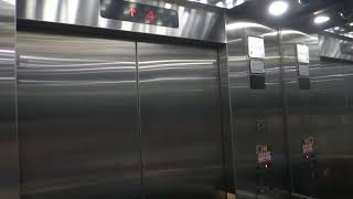 Taipei Taoyuan International Airport T2 TW  Mitsubishi GPSIII Traction Elevator 桃園國際機場 三菱電梯 [upl. by Iaj292]