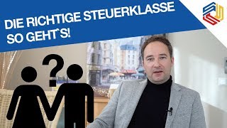 Steuerklassenwahl  so gehts richtig Wichtige Fakten zB Heirat Trennung Steuerberater Seiter [upl. by Pelaga238]