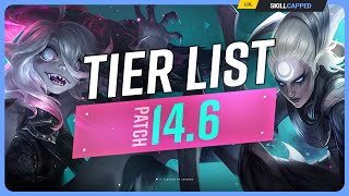 NEW TIER LIST for PATCH 146  League of Legends [upl. by Thaxter]