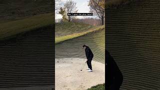 7 wood Bunker HOW⁉️ 🎥 MacBoucherGolf [upl. by Tabbatha]