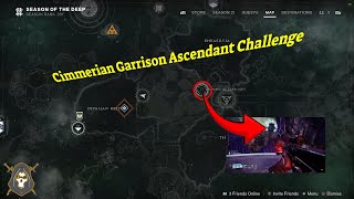 Cimmerian Garrison Ascendant Challenge time trial 3 minutes or less 12324 gaming destiny2 [upl. by Esiuol]