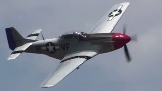 LOW and FAST P51 Mustang Flybys Part 2 [upl. by Ruddy]