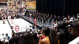 Alabama State University Delta Sigma Theta Probate 2017 [upl. by Dicks64]