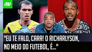 Richarlyson ASSUME SER BISSEXUAL e Vampeta EXALTA o amigo quotEU VOU TE FALAR Elequot [upl. by Jablon]