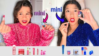 mini SIZE PREPPY MAKEUP amp SKINCARE ROUTINE [upl. by Enilegna271]