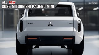 New 2025 Mitsubishi Pajero Mini Unveiled  The LongAwaited Small OffRoad Vehicle [upl. by Lise]