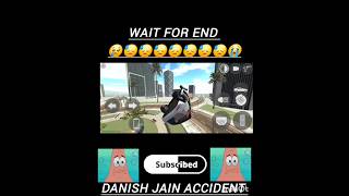 Danish Jain accident in indian bike 🏍 driving 3d game indianbikedriving3dallcheatcodesnew [upl. by Eynobe]