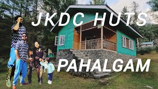 Stay at JKTDC Huts 🛖 Pahalgam  Room Tour pahalgam huts kashmir  Pahalgam Stay [upl. by Amelus]