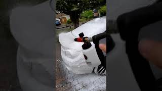 snow foam car wash tips shorts [upl. by Brownley]