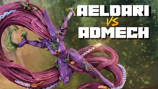 Aeldari vs Adeptus Mechanicus  Warhammer 40k 10th Edition Battle Report [upl. by Esiuqcaj]