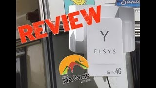 REVIEW Elsys  Link 4g Internet Rural  MaCamp [upl. by Aihcats]