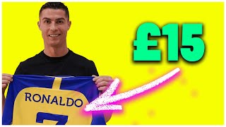 FAKE FOOTBALL SHIRTS FOR £15  Honest shirt review [upl. by Romola]