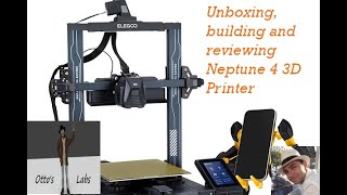 Unveiling Neptune 4 From Box to Brilliance  3D Printer Review amp Build [upl. by Esaele]