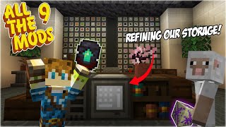 Sorting our Stuff with Refined Storage ◽️ All The Mods 9 EP6 [upl. by Hafital]