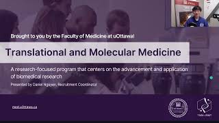 Translational and Molecular Medicine TMM  Your Path to a Future in Biomedical Research [upl. by Liam]