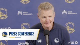 Steve Kerr Recaps Warriors Loss to Celtics  March 3 2024 [upl. by Kath539]