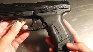 Umarex Walther P99 GBB Co2 review by Moondog [upl. by Ontina710]