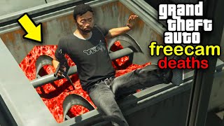 WORST DEATHS in GTA Games FREECAM  Part 2 [upl. by Sirovart]