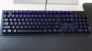 Razer BlackWidow V3 Mechanical Keyboard  Review amp Demo [upl. by Pauiie702]