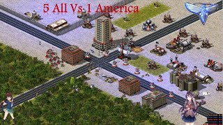 Red Alert 2 Yuris Revenge Ancient Aliens 5 Vs 1 [upl. by Nnayr]