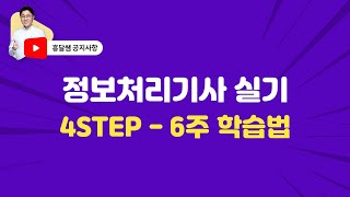 정보처리기사 실기 6주 학습 플랜 [upl. by Cassey]