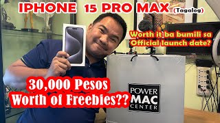 IPhone 15 Pro Max Worth it ba bumili on official launch  JK Chavez [upl. by Ballinger]