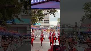 University of Saint Anthony USANT Band amp Majorettes Parade  Peñafrancia Festival 2024 [upl. by Allenaj]