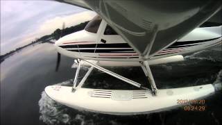 Flying with Sirius from absolutely flat water level [upl. by Duaner]