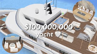 Sims FreePlay  100 MILLION SIMOLEON YACHT 💵🛥️🤍 [upl. by Etnecniv42]