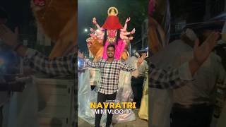 JABALPUR NAVRATRI 2024  DAY10 minivlog navratri shorts [upl. by Ojadnama]