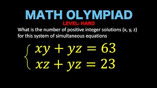 This is How We Usually Solve Diophantine Equations In Math Olympiads [upl. by Solomon]