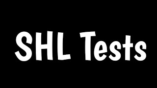 SHL Tests  How To Prepare amp Pass SHL Test [upl. by Hosfmann]