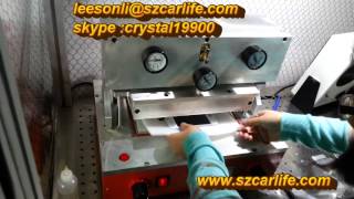 jiutu OCA vacuum laminating machine for broken LCD repair（Full Lamination Technology） [upl. by Enitsenre]