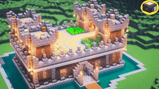 Minecraft How to Build a CASTLE  Minecraft Building Ideas [upl. by Ahtnamas]