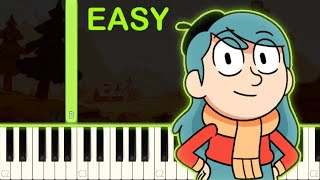 HILDA  EASY Piano Tutorial [upl. by Aihsined558]