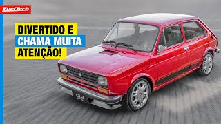 Fiat 147 Turbo com motor de Palio 15 [upl. by Yelekalb]