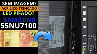 Como consertar uma TV Samsung 50NU7100 Gastando 20 Reais [upl. by Yleak]