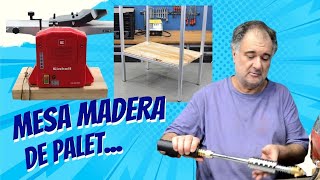 Hacemos una mesa para cepilladora eléctrica [upl. by Rutter]