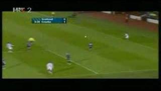 Scotland  Croatia 11 Kranjčar goal [upl. by Mano]