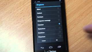 Motorola Droid Razr M  Alarm ringtones [upl. by Nogaem]