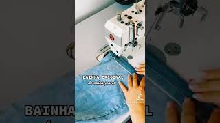 Como fazer Bainha Original de Calça Jeans  Ateliê Miss Valery [upl. by Ilyk]