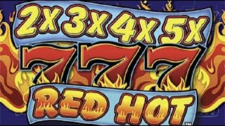 IGT  1 Slot 777 Red Hot Live Play BIG WIN [upl. by Howie]