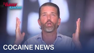 Cocaine News with Don Jr  The Daily Show [upl. by Lorna]