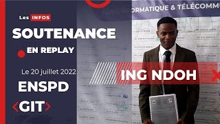 Soutenance ingénieur ENSPD Filière Génie Informatique et Télécom [upl. by Audi498]