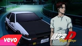 ♪Initial D  Running in The 90s OFFICIAL MUSIC VIDEO  CAR CHASE♪ [upl. by Katzman43]