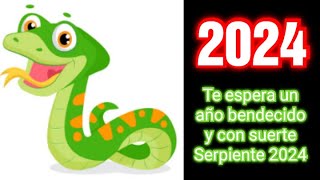 HOROSCOPO CHINO 2024  Predicciones para el signo de la Serpiente para el año 2024 [upl. by Forward]