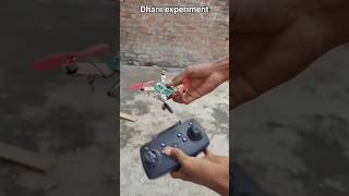 Mini drone ghar par banaye dhaniexperiment diy youtubeshorts trending viralvideo [upl. by Nnaeus]